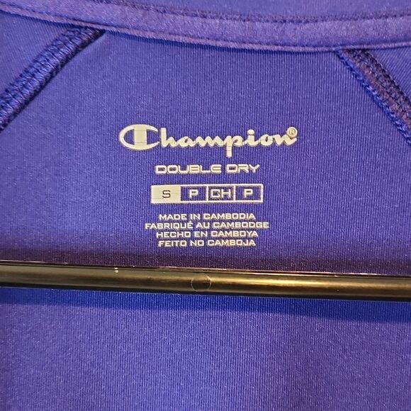 Champion Long Sleeve Full Zip Windbreaker Jogging Jacket Women's Size S/P NICE!! - Picture 6 of 10